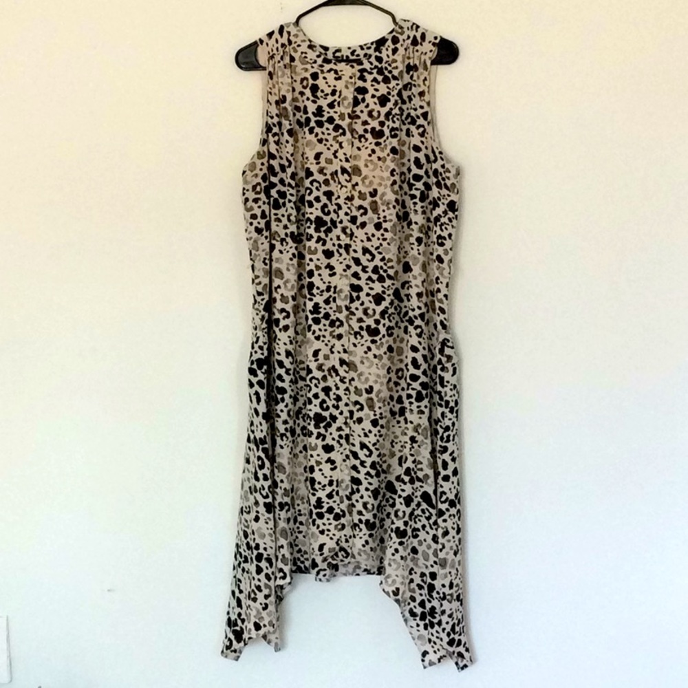 Lane Bryant cheetah printed dress